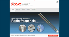 Desktop Screenshot of dicoax.net